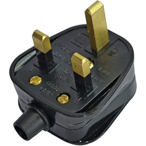 Perma 13A Black Resilient Plug