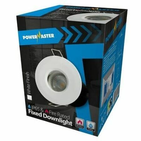 Downlight GU10 Fire Rated + IP65 White