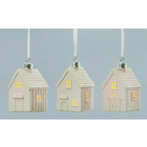 17cm Lit Houses Warm