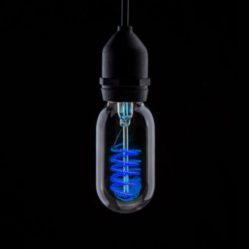 LED T45 4w ES Blue Funky Filament Lamp