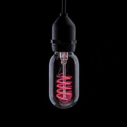 LED T45 ES 4w Pink Funky Filament Lamp