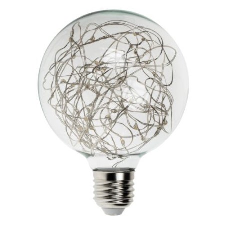 LED G95 Globe 1.7w ES Poly Star R.G.B.