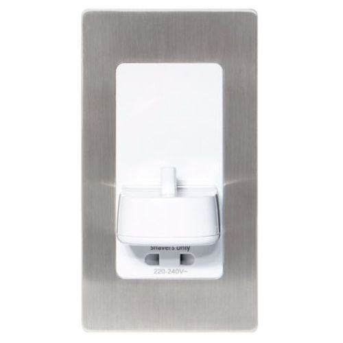 Pfoof Vision Brushed Steel Face Plate For Pv12p/Pv11p