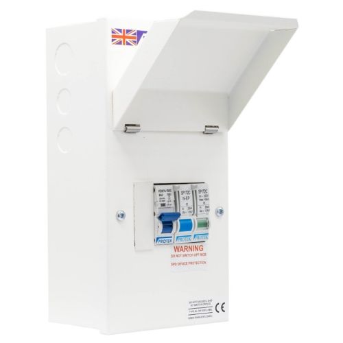 Protek Enclosed Single Phase Type.2 Surge Protection