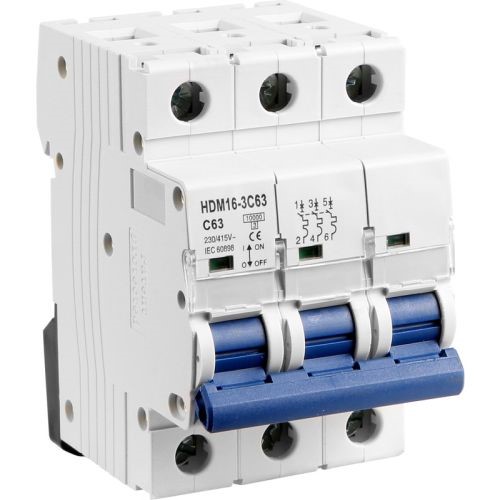 Protek Triple Pole C-Type MCB (Ass)