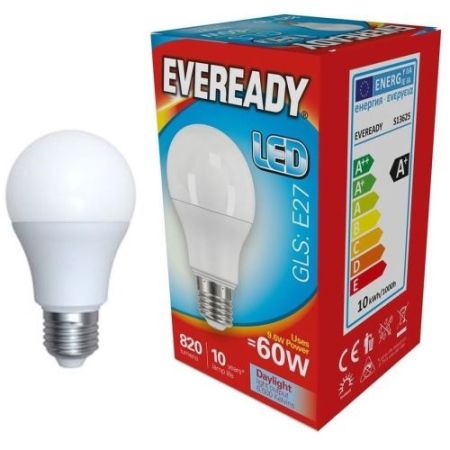 LED GLS ES 8.2w=820l=60w Opal Daylight 6500k