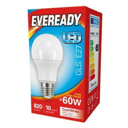 LED GLS ES 8.2w=820l=60w Opal Cool White 4000k