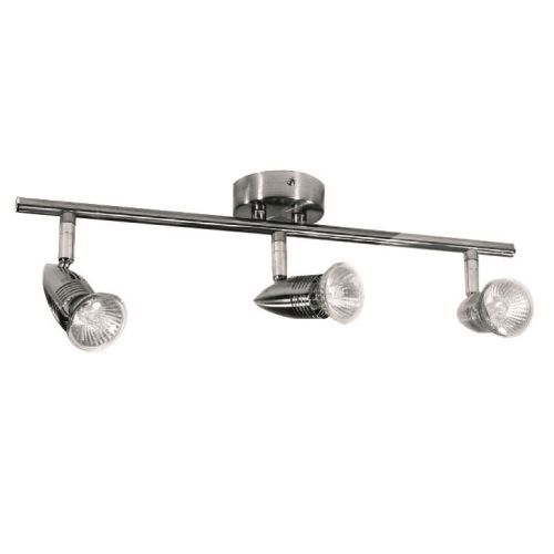 Triple GU10 Spot Bar Chrome