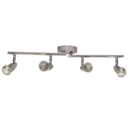 Four GU10 Spot Bar Chrome