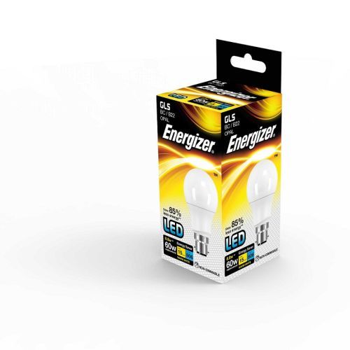 Energizer LED GLS 8.5w=806l=60w BC Opal Warm White