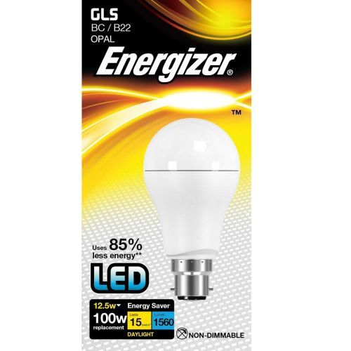 Energizer LED GLS BC 12.5w=1521l=100w Opal Daylight