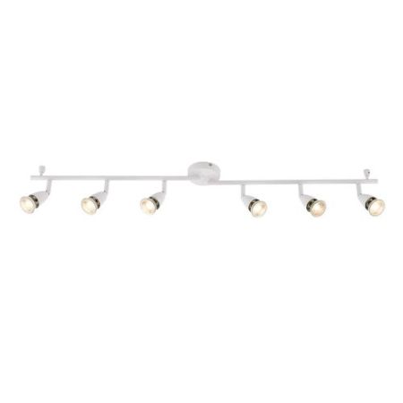 Saxby Amalfi White 6 Light Bar Spot