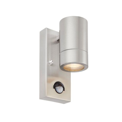 Saxby Palin Downlight + PIR Brushed Stainless Steel