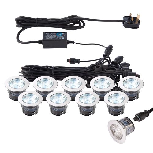 Saxby Ikonpro CCT 6500k/Blue 45mm Kit IP67 0.75w