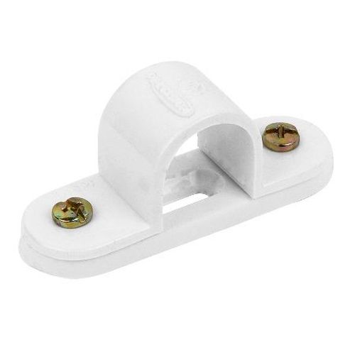 25mm Spacer Bar Saddles White