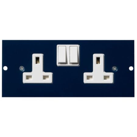 Schneider 1G 13A Floor Box Socket 75mm