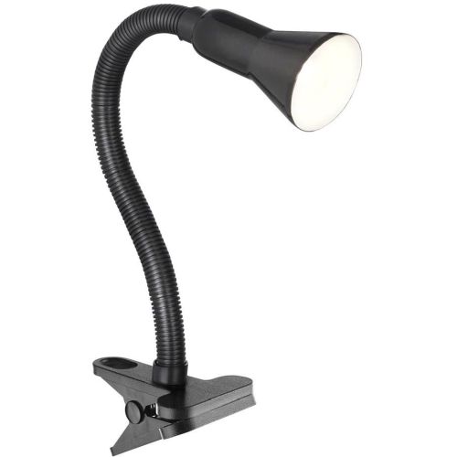 Searchlight Desk Partners Flex Clip Task Lamp - Black Metal