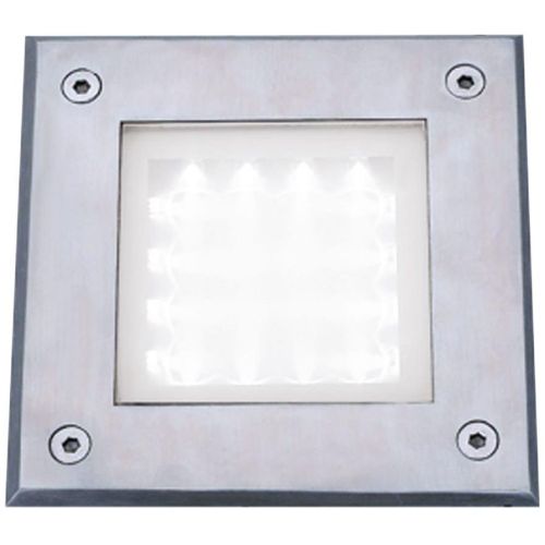 Searchlight Walkover LED Recessed Square Walkover - Stainless Steel