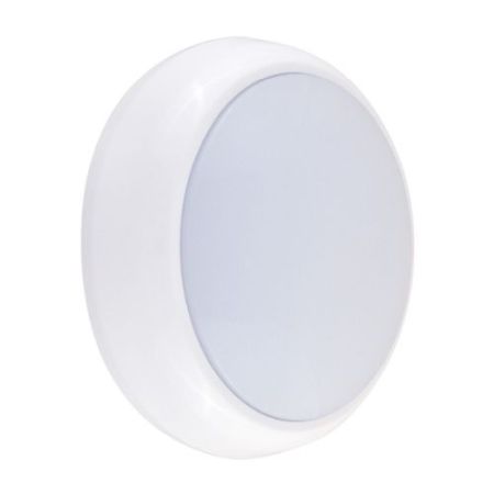 Selectric 15w 4k IP54 LED Sen + Dimmable Bulkhead