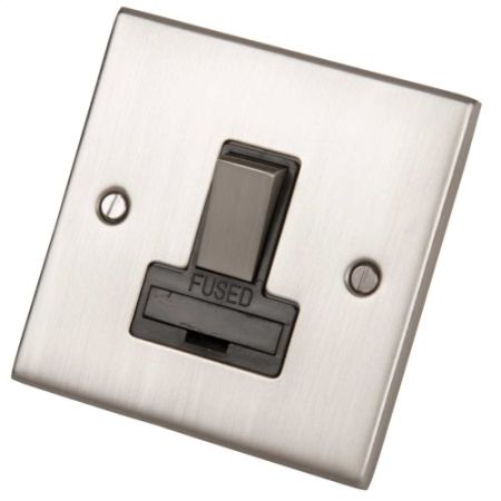 Selectric 5m Switched Fused Spur B/C Blk/In