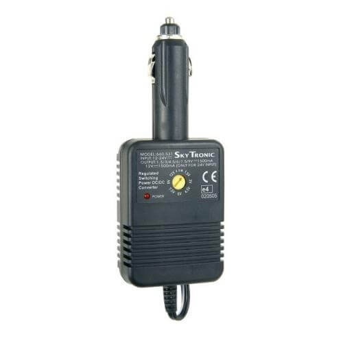 12v/24v Car Power Adaptor 1500ma Mw215