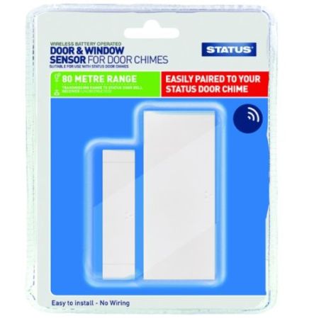 Stat Door Chime White With Door & Window Sensor (Ne