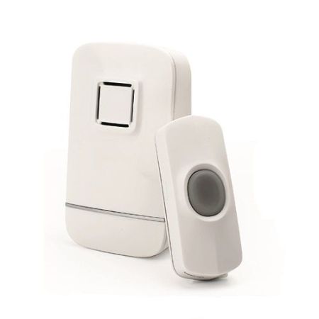 Status Door Chime White Battery Operated ( Sd5c)