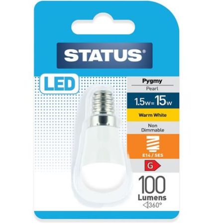 Status LED Pygmy/Fridge Lamp SES 1.5w= 102l=12w