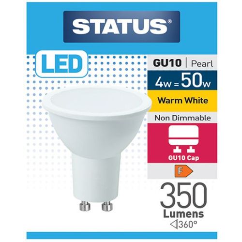 Status LED GU10 4w=360l=50w 100° W/W