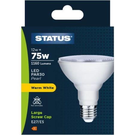 Status LED Par30 12w=1000l=115w W ES W/W 95mm