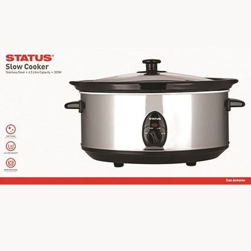 Status San Antonio 6.5l 320w Stainless Steel Slow Cooke