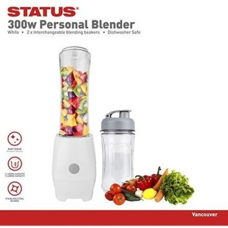 Status Vancouver 300w White Personal Blender