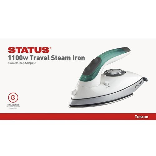 Status Tuscan 1100w Travel Iron Dual Voltage
