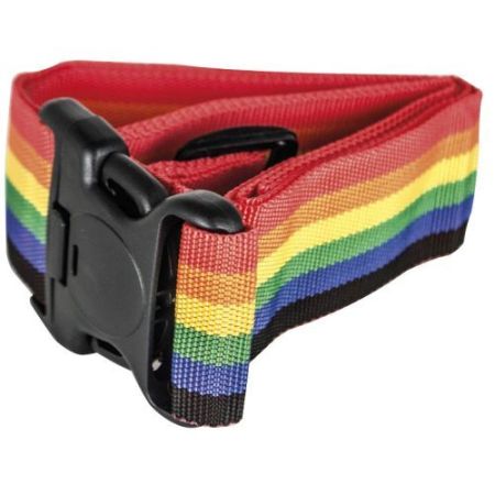 Status Rainbow Luggage Strap 1pk