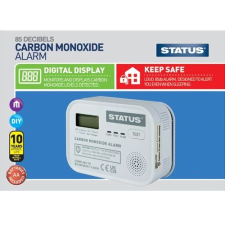 Status Carbon Monoxide Digital Co2 Alarm (4)
