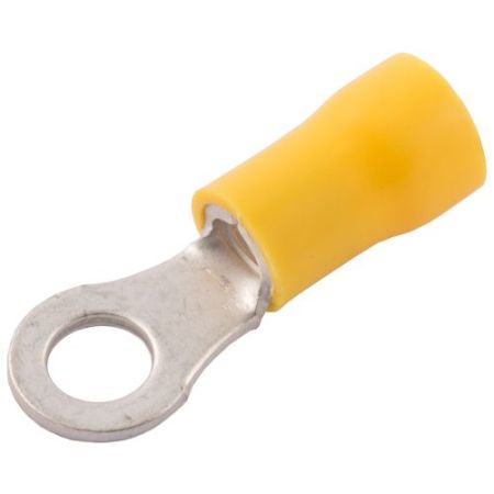 SWA 5.3mm Yellow Ring Terminals