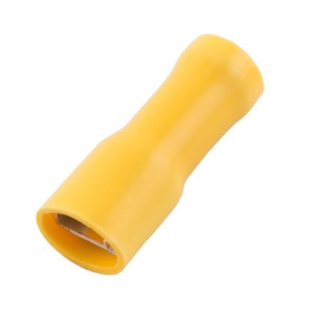 SWA 6.3mm Yellow Female (Ins) Terminals