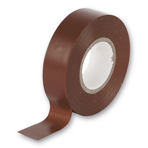 20m PVC Tape Brown