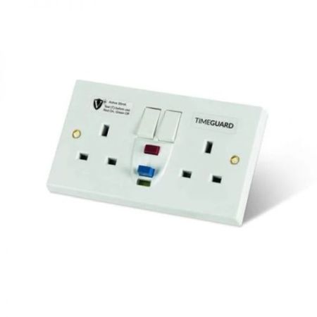 Timeguard 1G White Active/Non-Latching RCD Socket