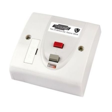 Timeguard 1G White Passive/Latching RCD Protected Spur