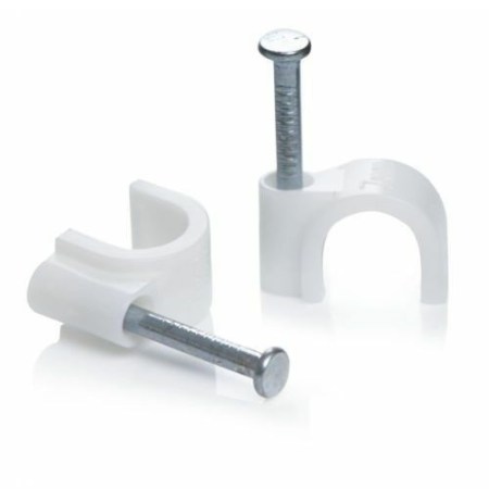 Tower Round Clips White 2.75mm (Tbd)