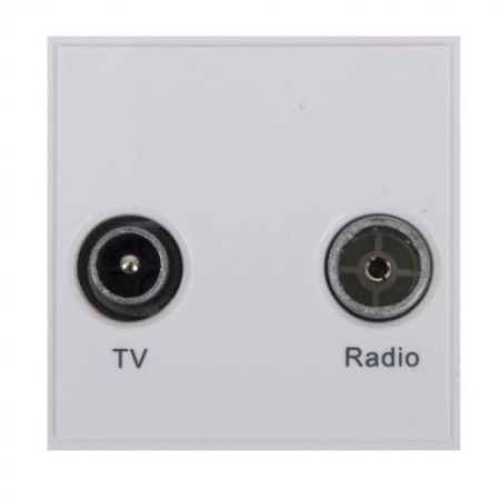 Tv/Fm 2 Module White