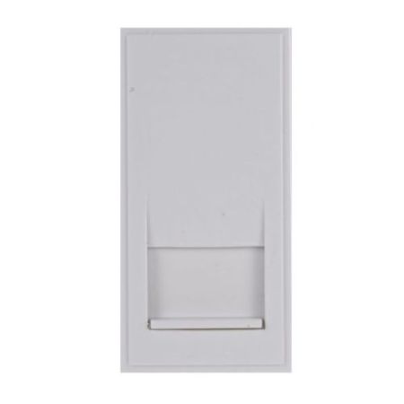 Cat6 (RJ45) 1 Module White