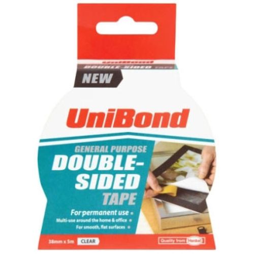 Unibond 38mm X 5m Double Sided Tape