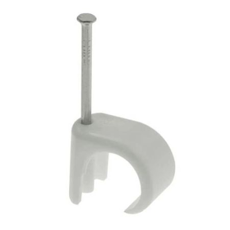 Unicrimp 7-10mm Round Clips White (100)