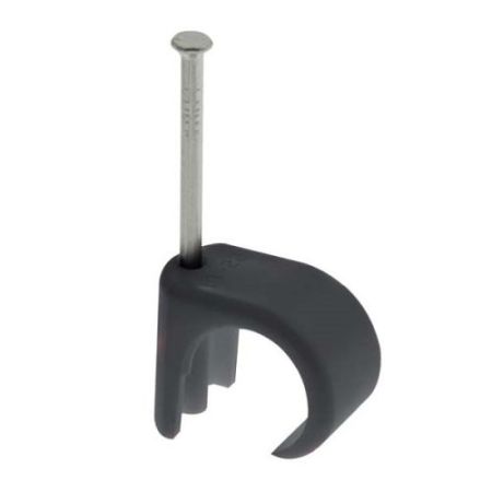 Unicrimp 18-22mm Round Clips Black (50)