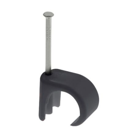 Unicrimp 22-26mm Round Clips Black (50)