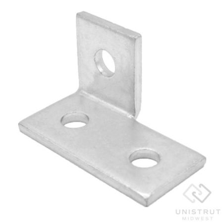 Unistrut 2 + 1 Hole Left Fitting Hg