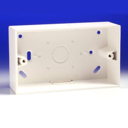 Univolt 1G 44mm Square Back Box