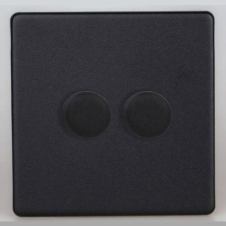 Varilight 1G 2w Matt Black Urban LED Dimmer